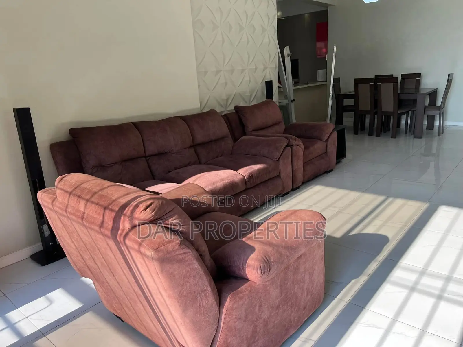 Furnished 3bdrm Apartment in Upanga for rent