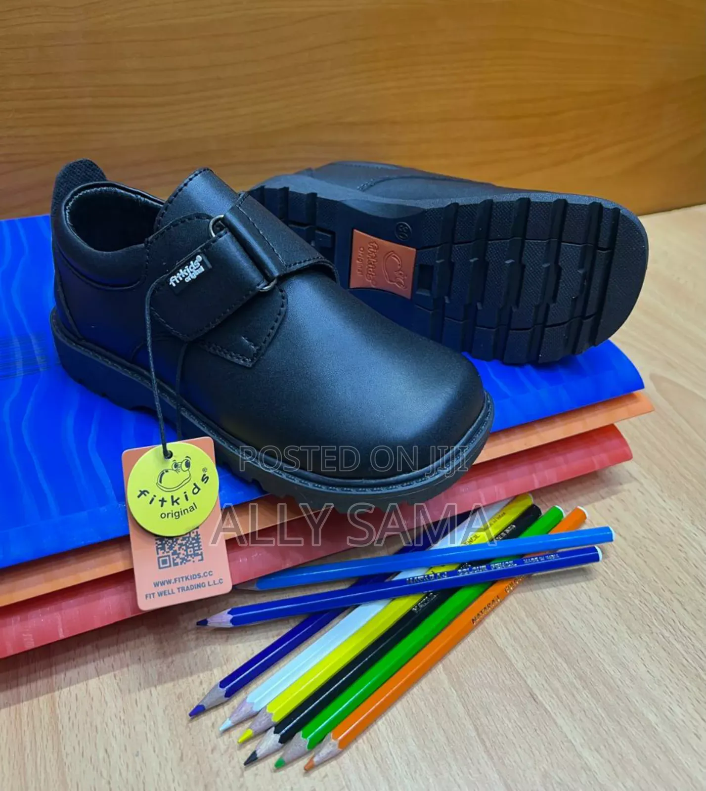 Unisex School Shoes Full Black