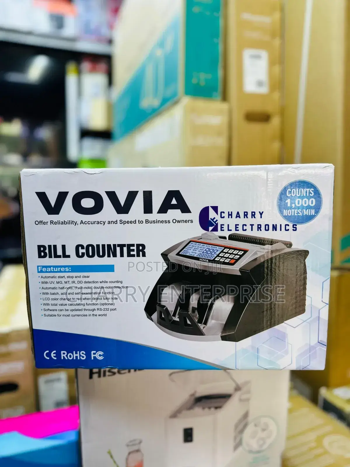 High Quality and Heavy BILL COUNTER With FAKE NOT DETECTOR