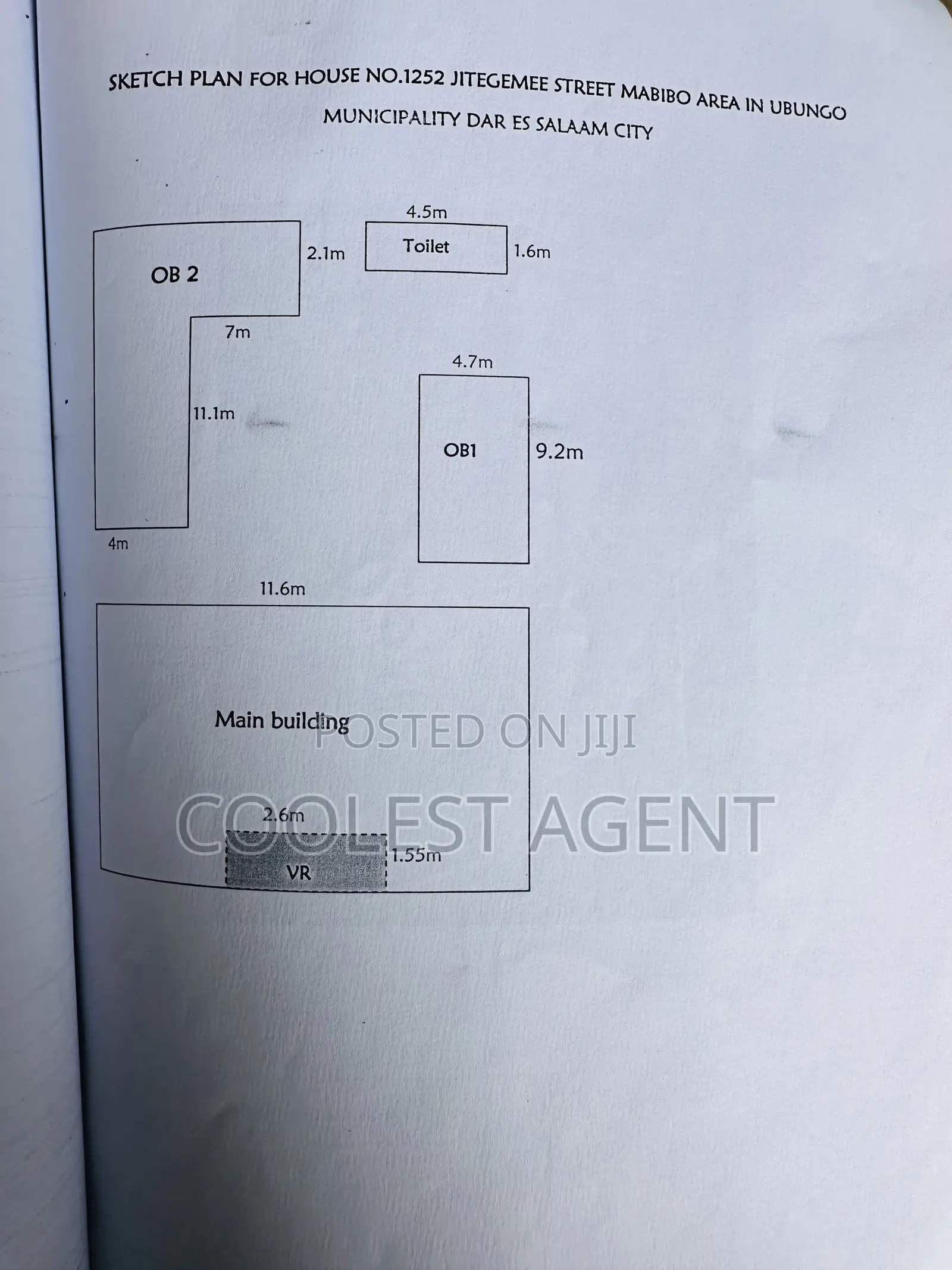 13bdrm House in Mabibo, Kinondoni for sale