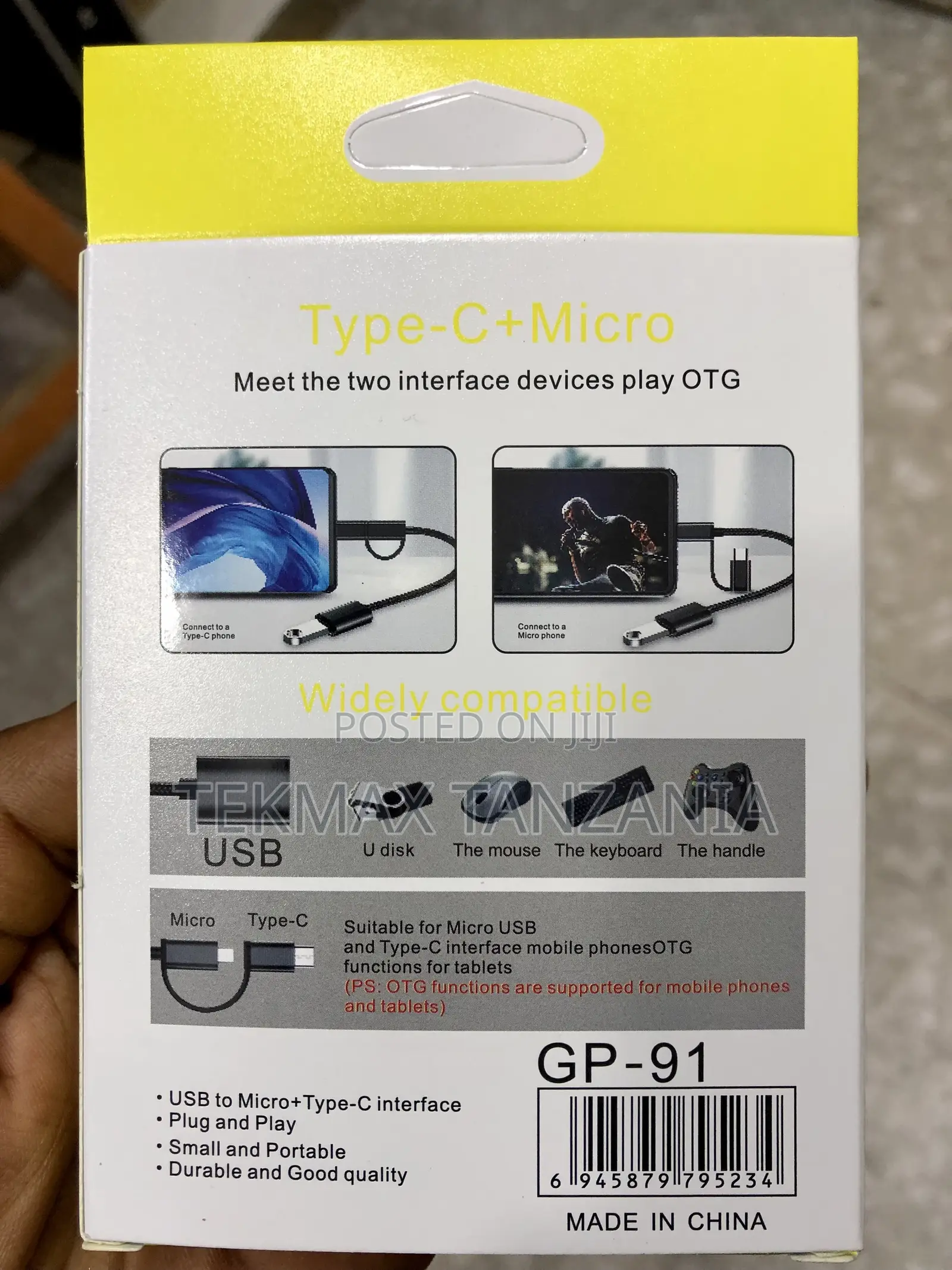 2 in 1 OTG Adapter
