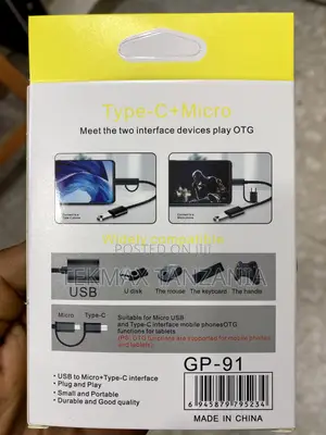 2 in 1 OTG Adapter