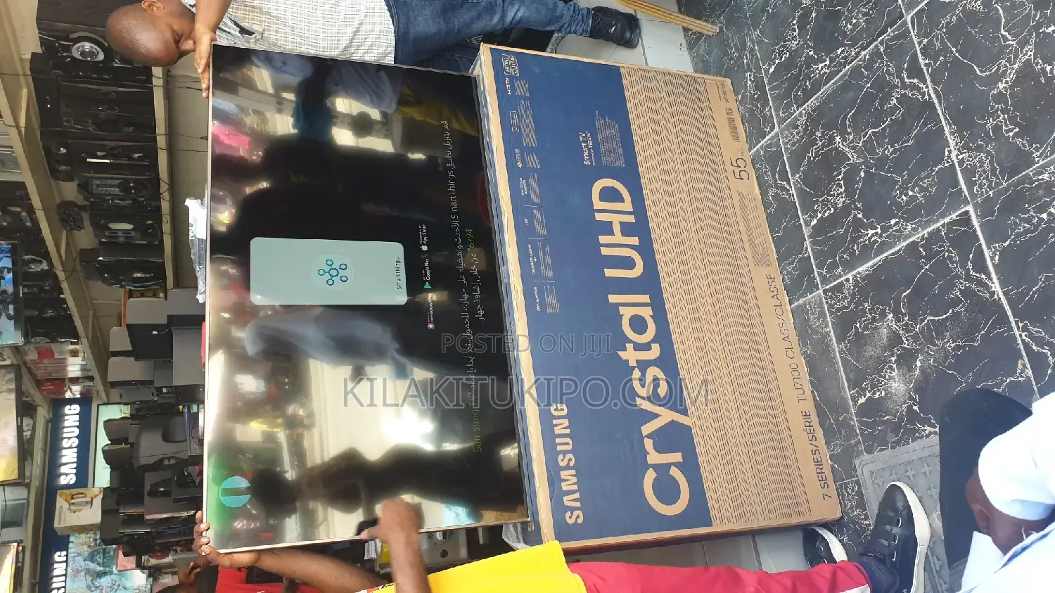 Samsung Crystal Uhd 4K Tu 7100 Inch 55