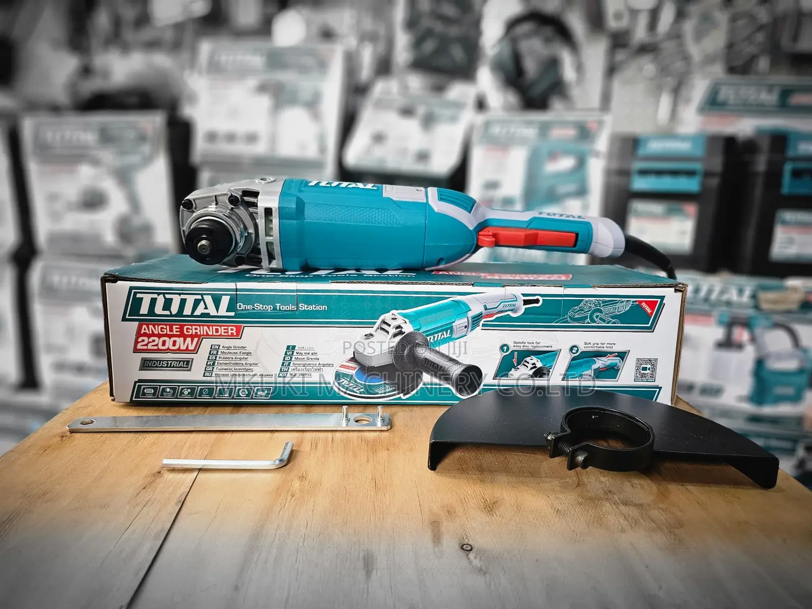 Angle Grinder Total Mm 230
