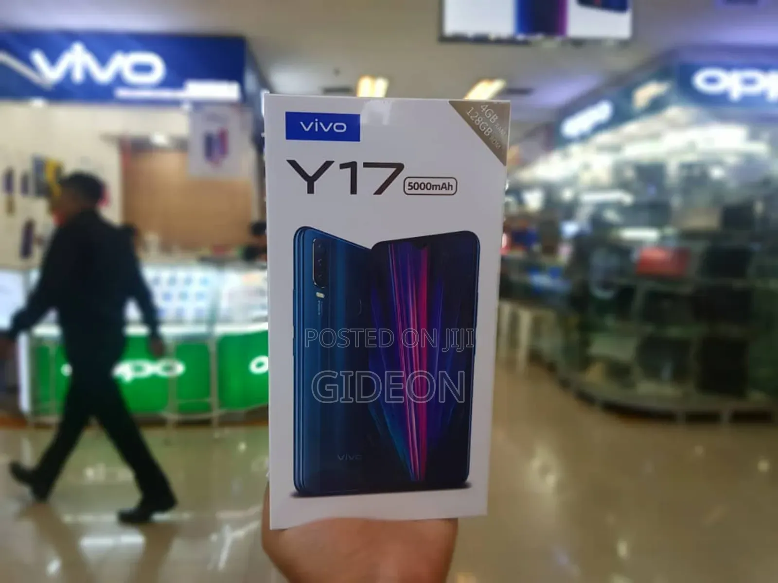 New Vivo Y17 128 GB Blue
