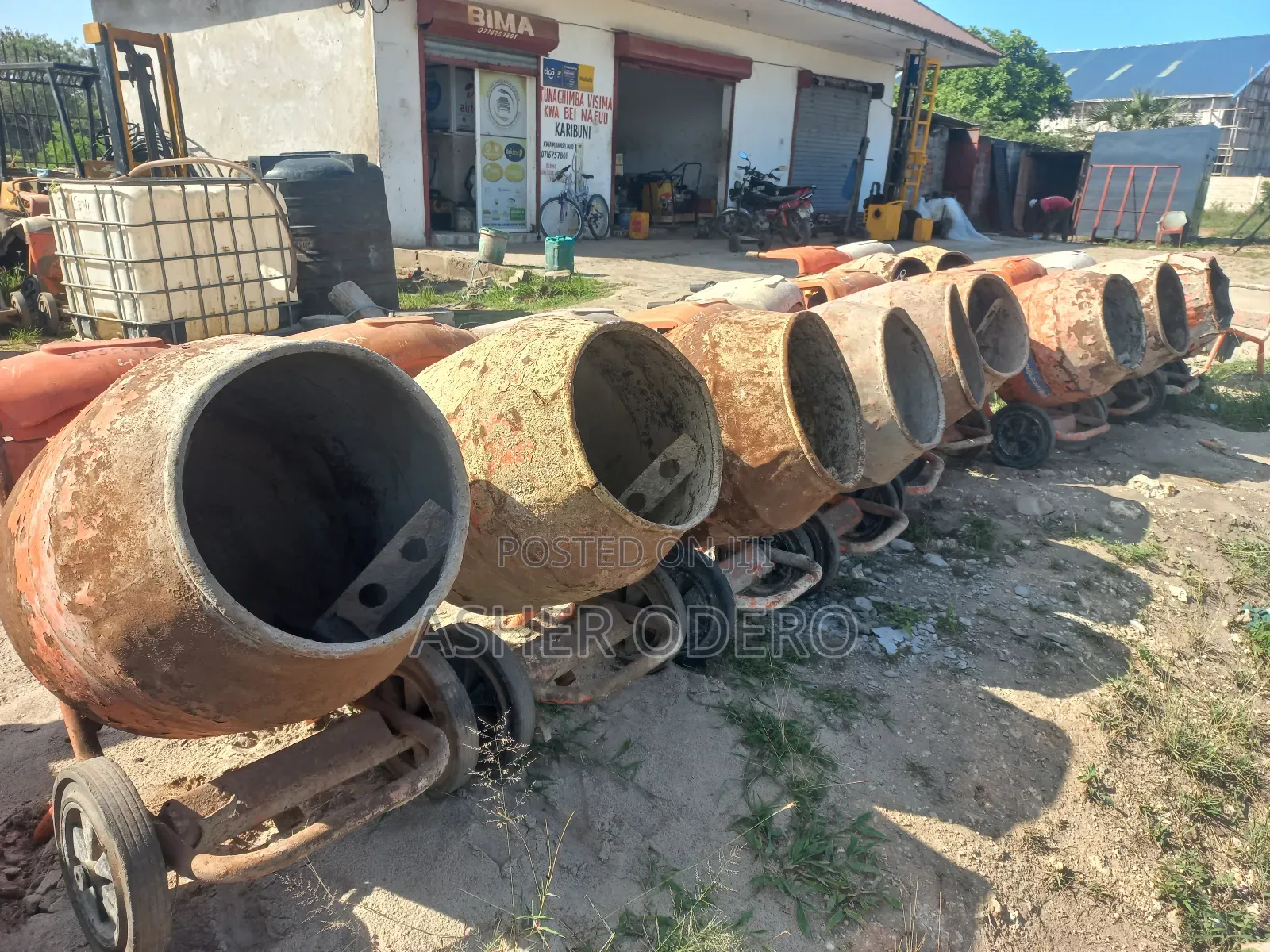 Ex UK Mini Concrete Mixers