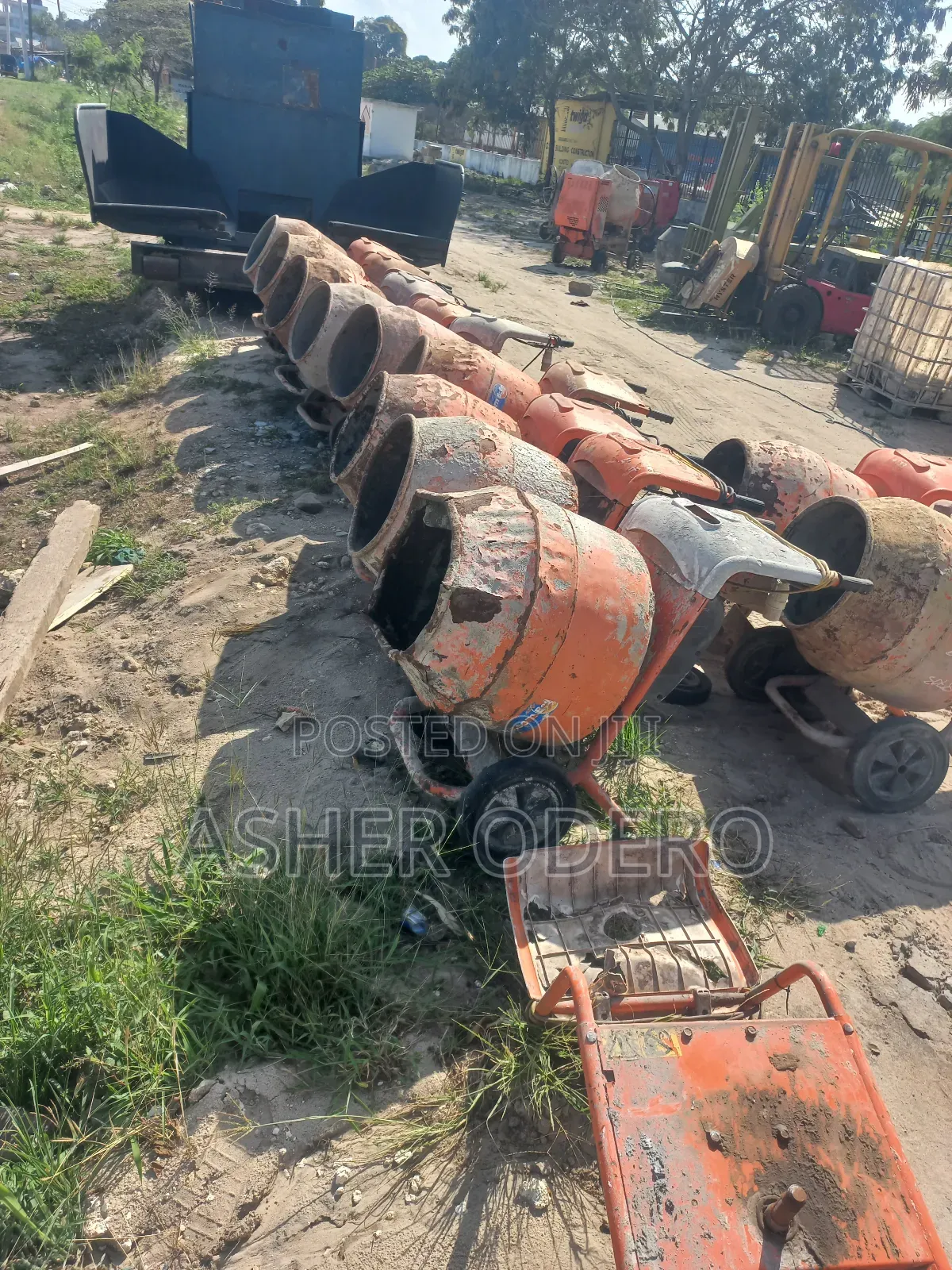 Ex UK Mini Concrete Mixers