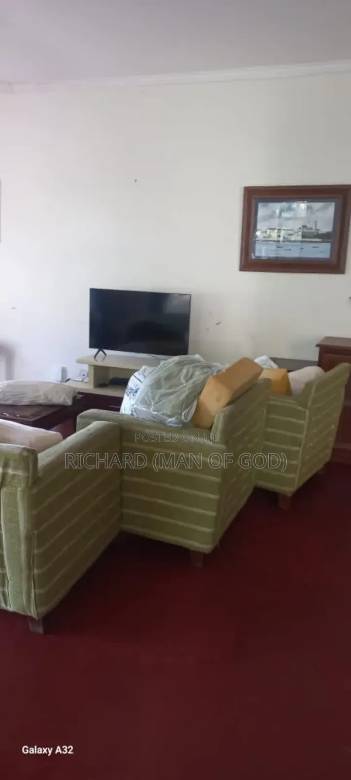 Furnished 2bdrm House in Central Business Area for rent