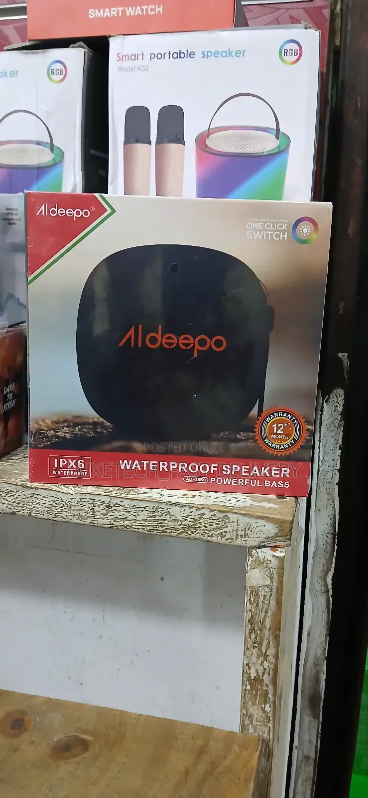 Aldeepo Mini Portable Speaker Powerful Bass