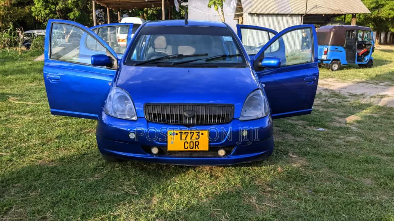 Toyota Vitz 2002 Blue