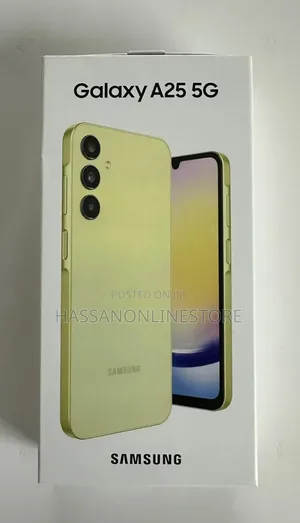 New Samsung Galaxy A25 256 GB Yellow