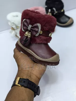 Baby Girls Shoes Maroon Quality