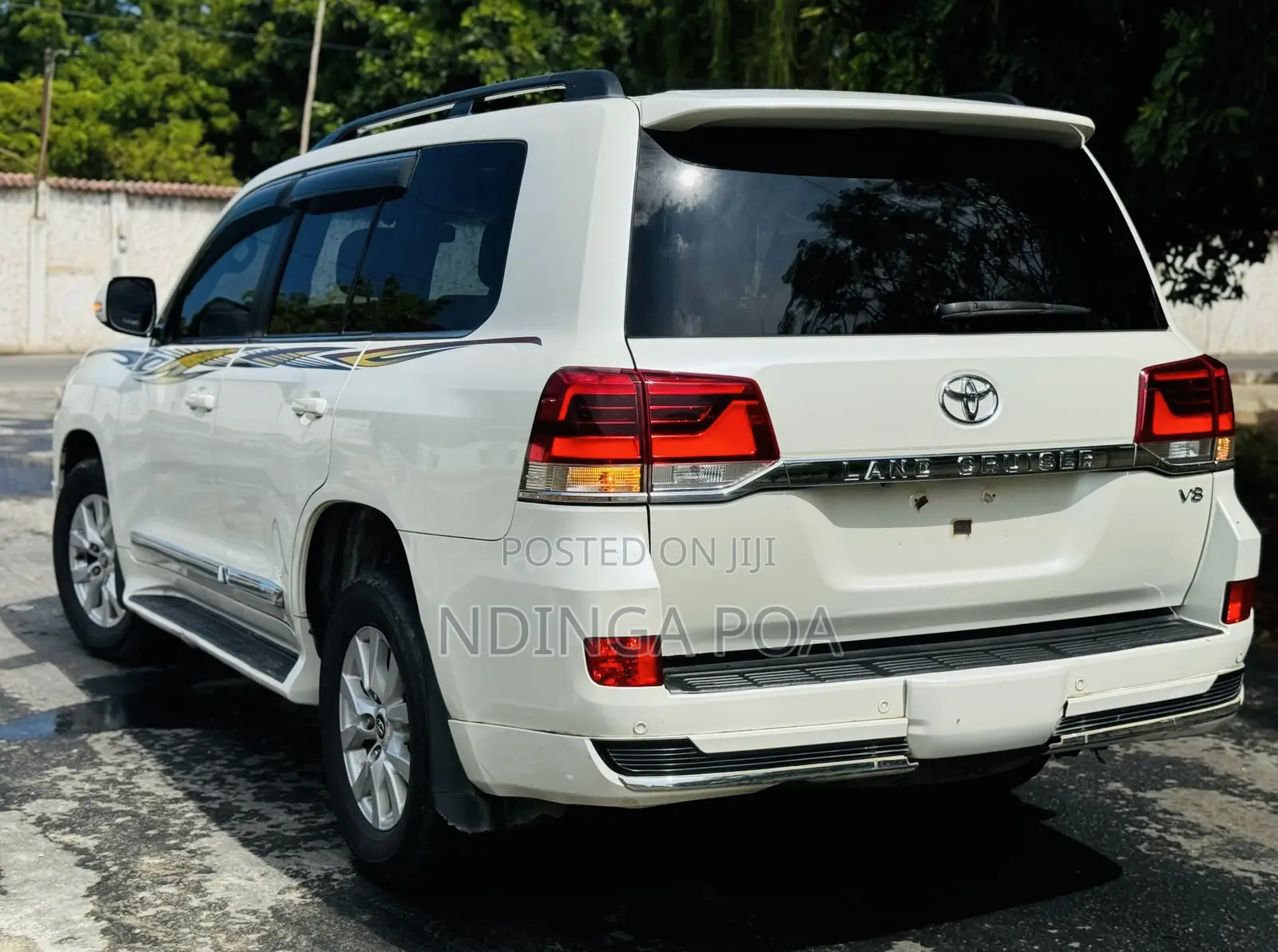 Toyota Land Cruiser 4.5 V8 VXR 2017 White