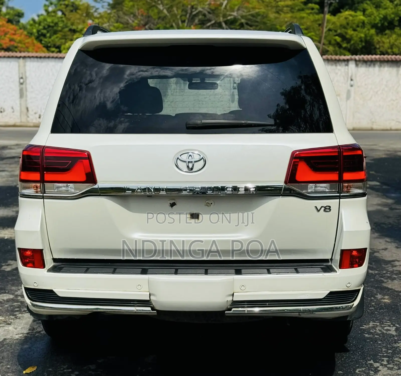 Toyota Land Cruiser 4.5 V8 VXR 2017 White