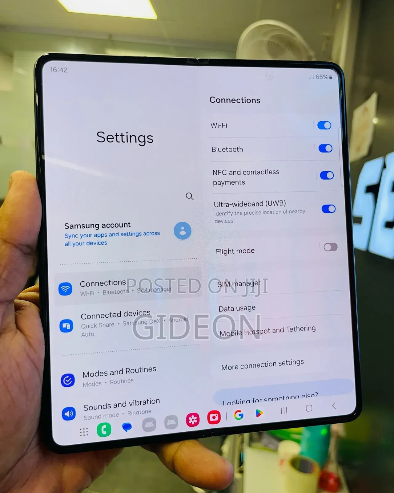 Samsung Galaxy Z Fold 5 256 GB Black