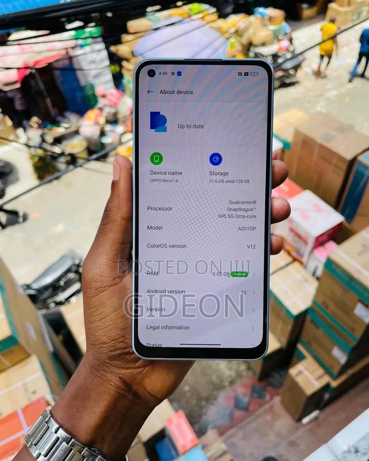 Oppo Reno7 128 GB White
