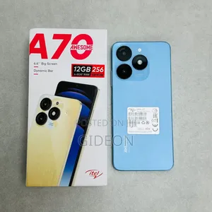 New Itel A70 128 GB Blue