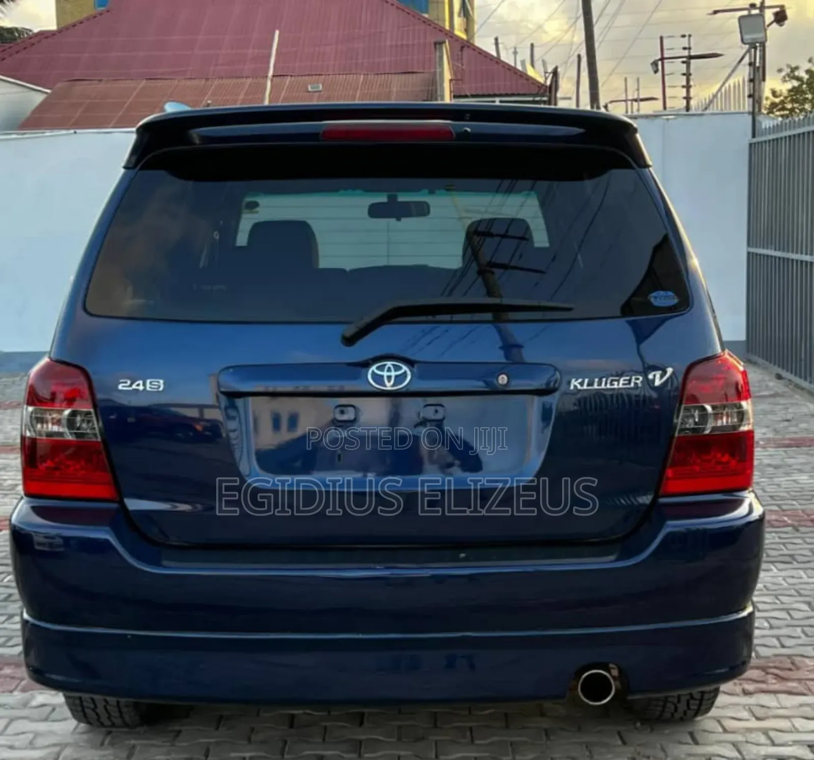 Toyota Kluger 2005 Black