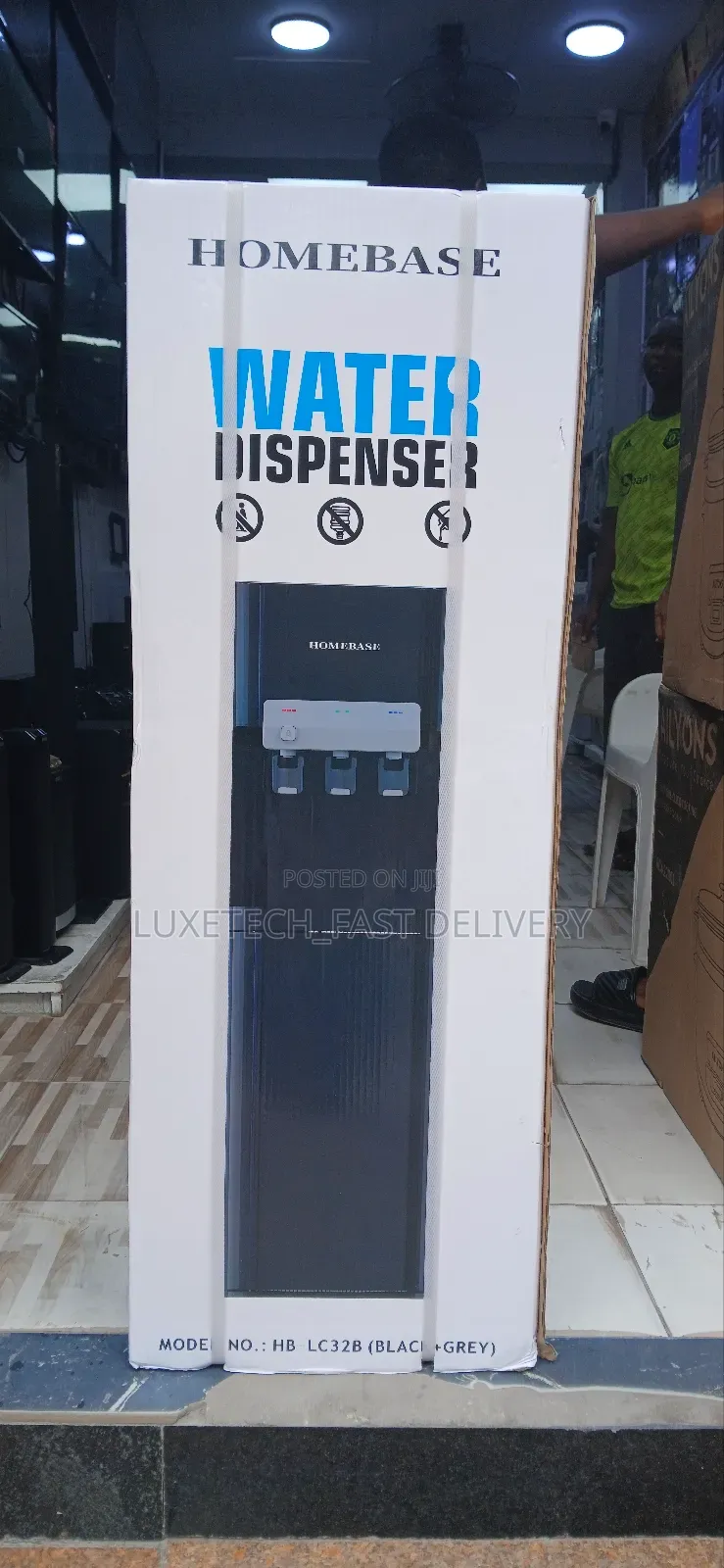 Homebase Water Dispenser 3 Taps Hot Cold Normal Water
