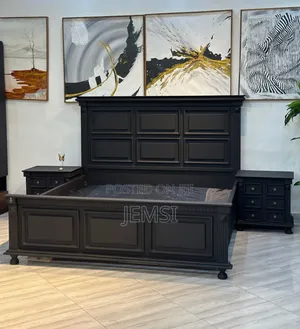 Bed With Two Bedsides, Free Delivery