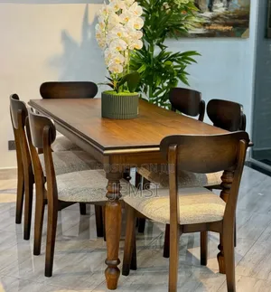 Dining Table With Six Chairs 