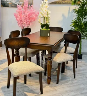Dining Table With Six Chairs 