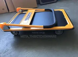 Foldable Platform Trolley With Heavy Duty Wheel 300kg