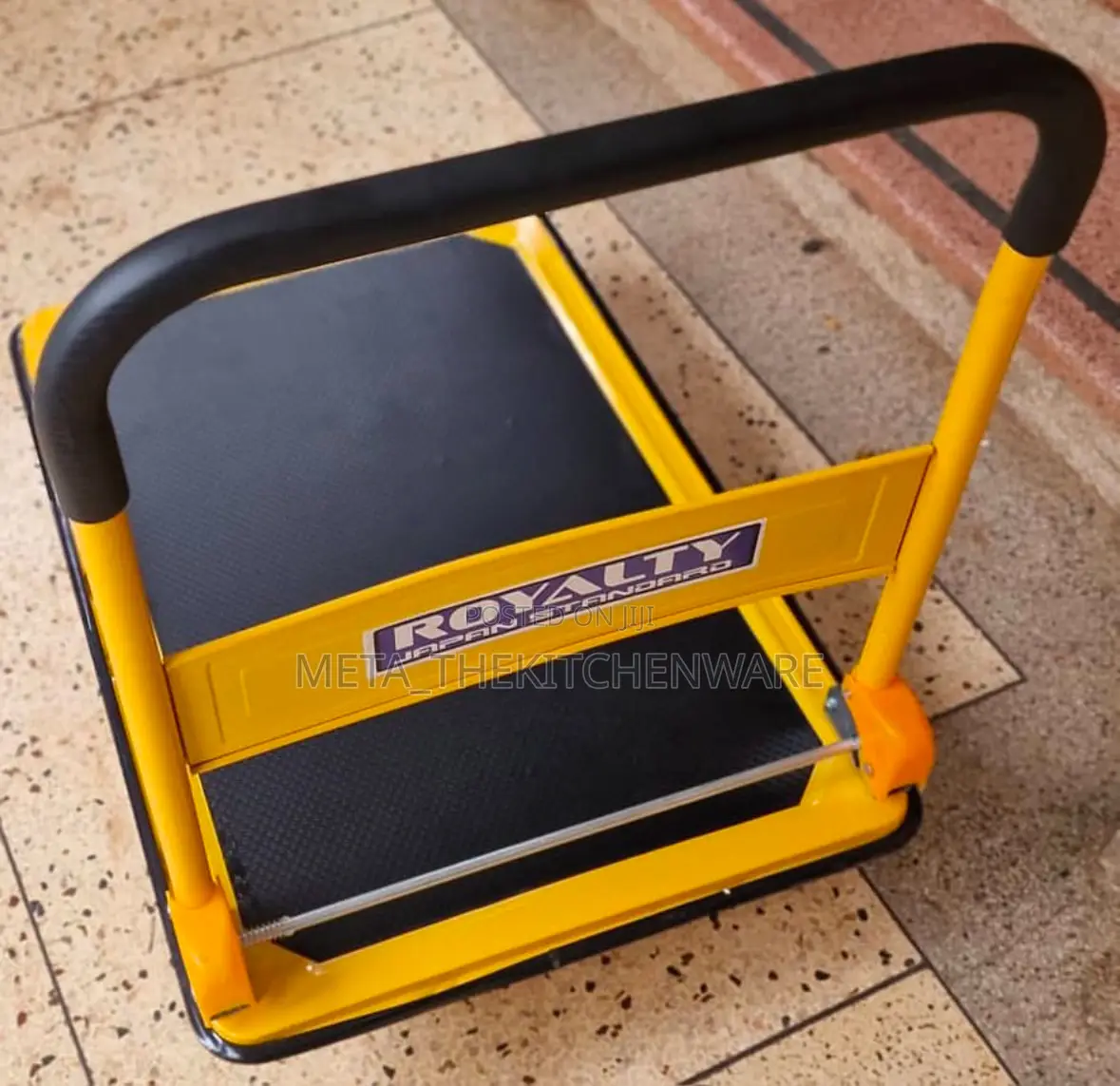 Foldable Platform Trolley With Heavy Duty Wheel 300kg