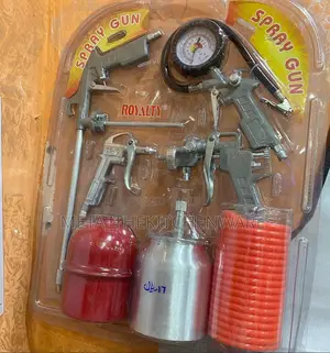 Royalty Spray Gun (7 In 1 Compressor Kit)
