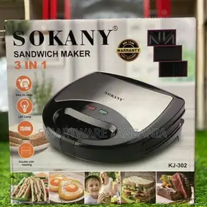 Sandwiches Toaster 3 In 1 Sandwich, Waffle Maker Machine