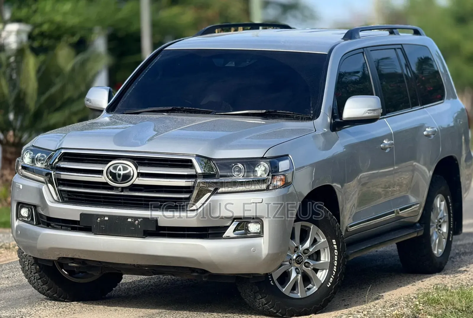 Toyota Land Cruiser 2017 Silver