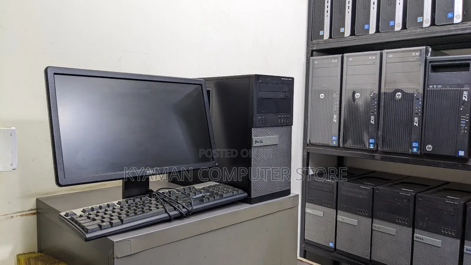 Desktop Computer Dell OptiPlex 7010 4GB Intel Core I5 HDD+SSD 500GB