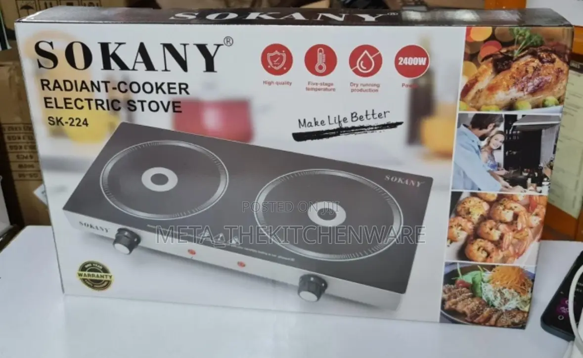 Sokany Double Induction Cooker 2400W