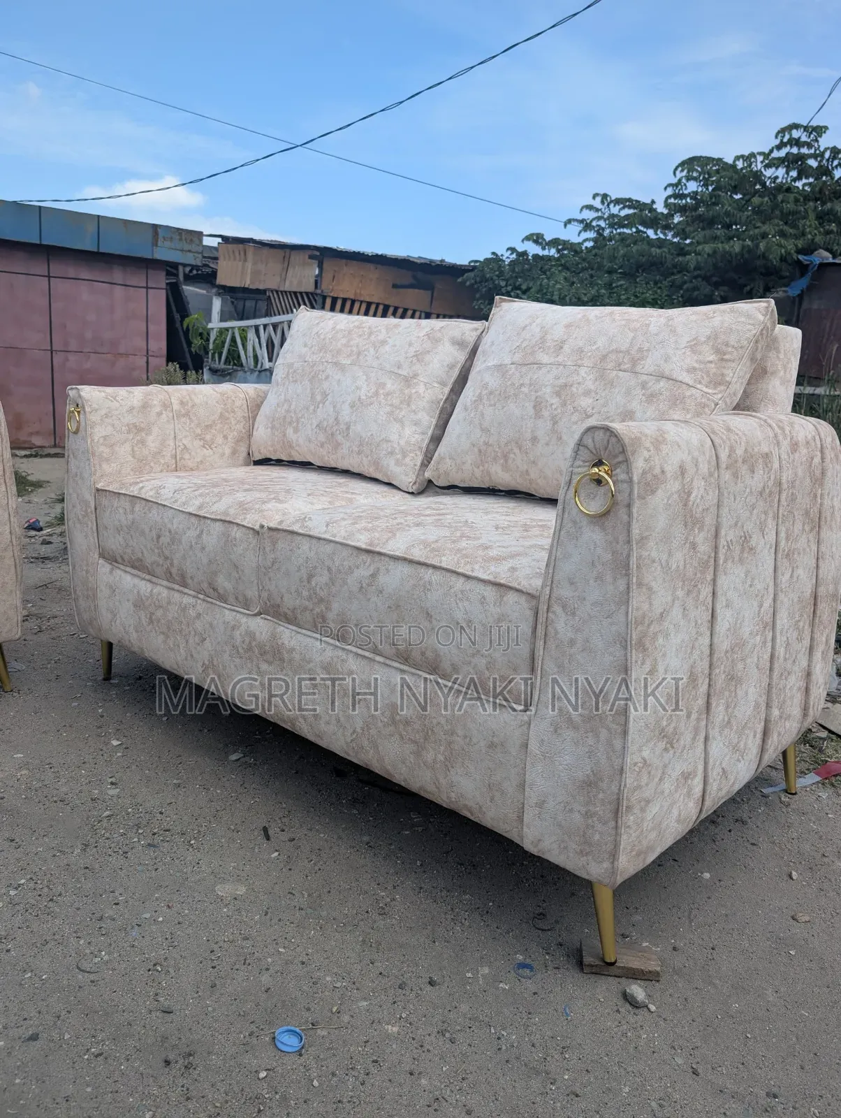 Nauza Sofa 2:2 Spring Na Fiber