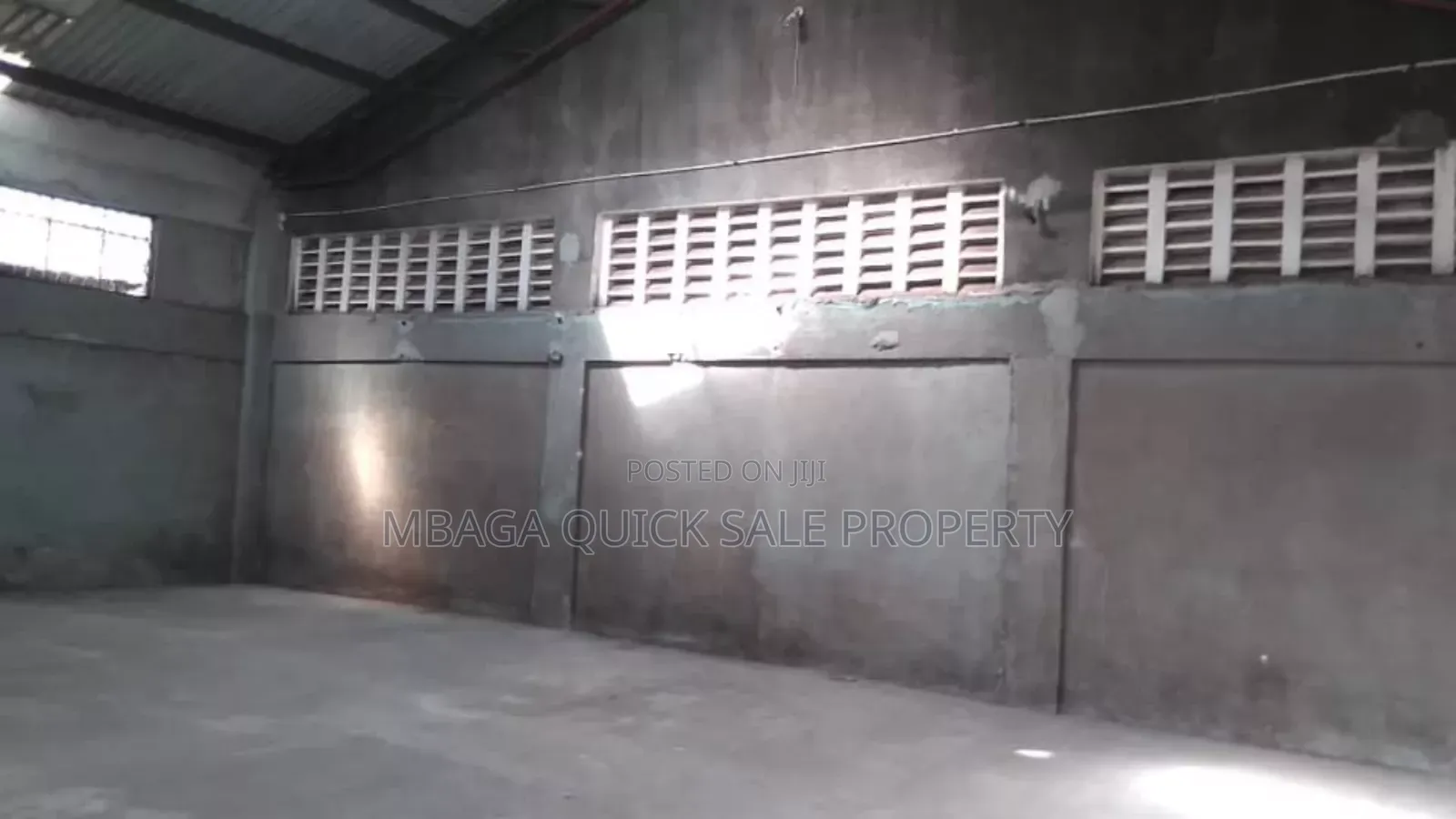 Godown Area SQM SIZE 600 for Rent at Mikocheni ITV