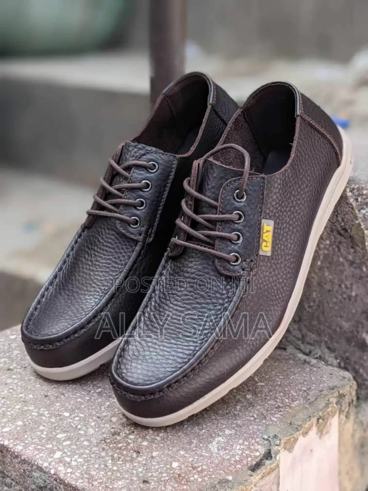 Mens Shoes Oficcial Caterpilla Leather
