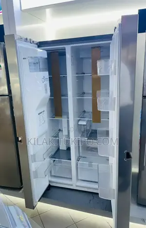 LG Side by Side, 641 Ltr, Water Ice Dispenser, Silver