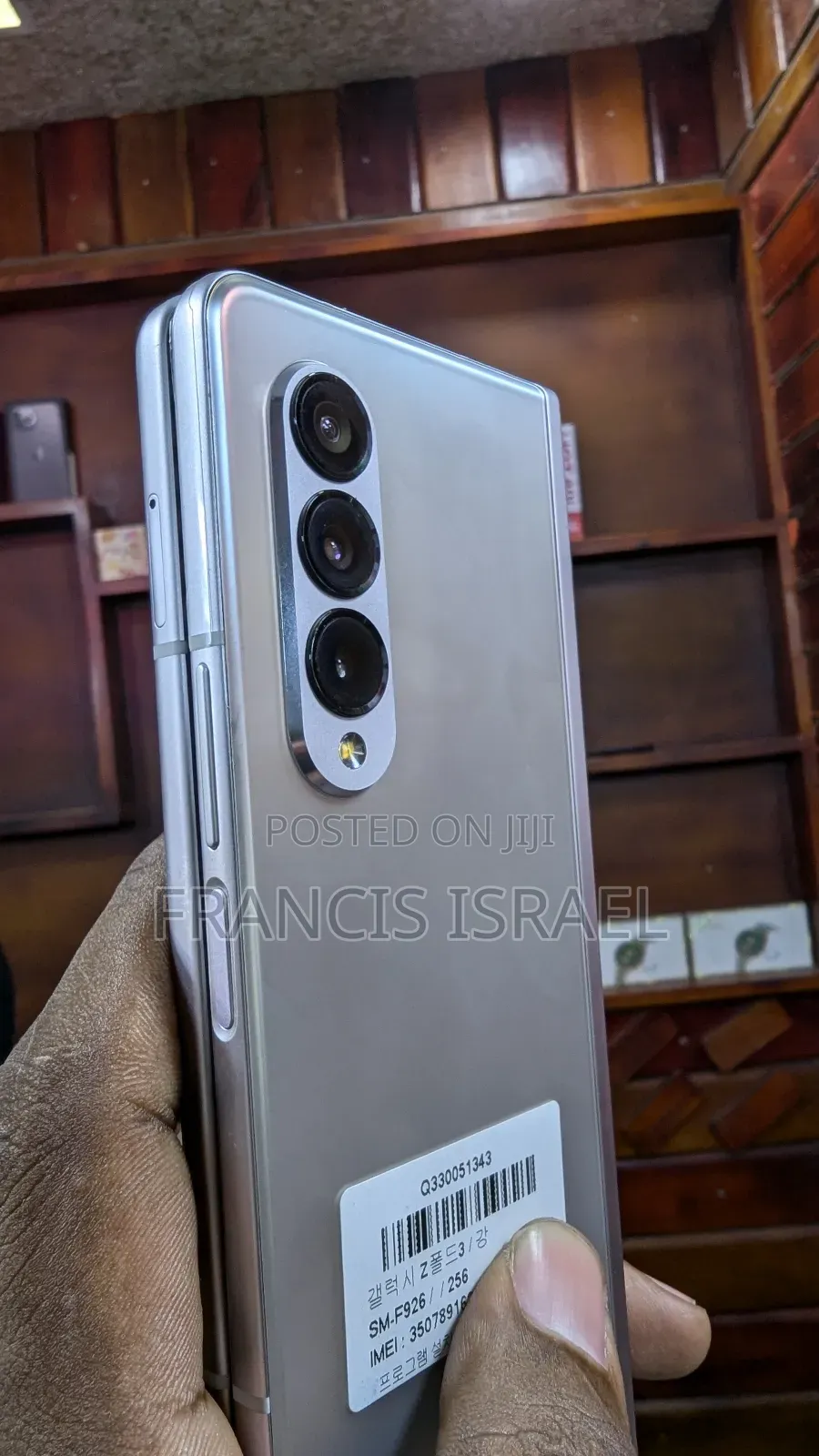 Samsung Galaxy Z Fold 3 256 GB White