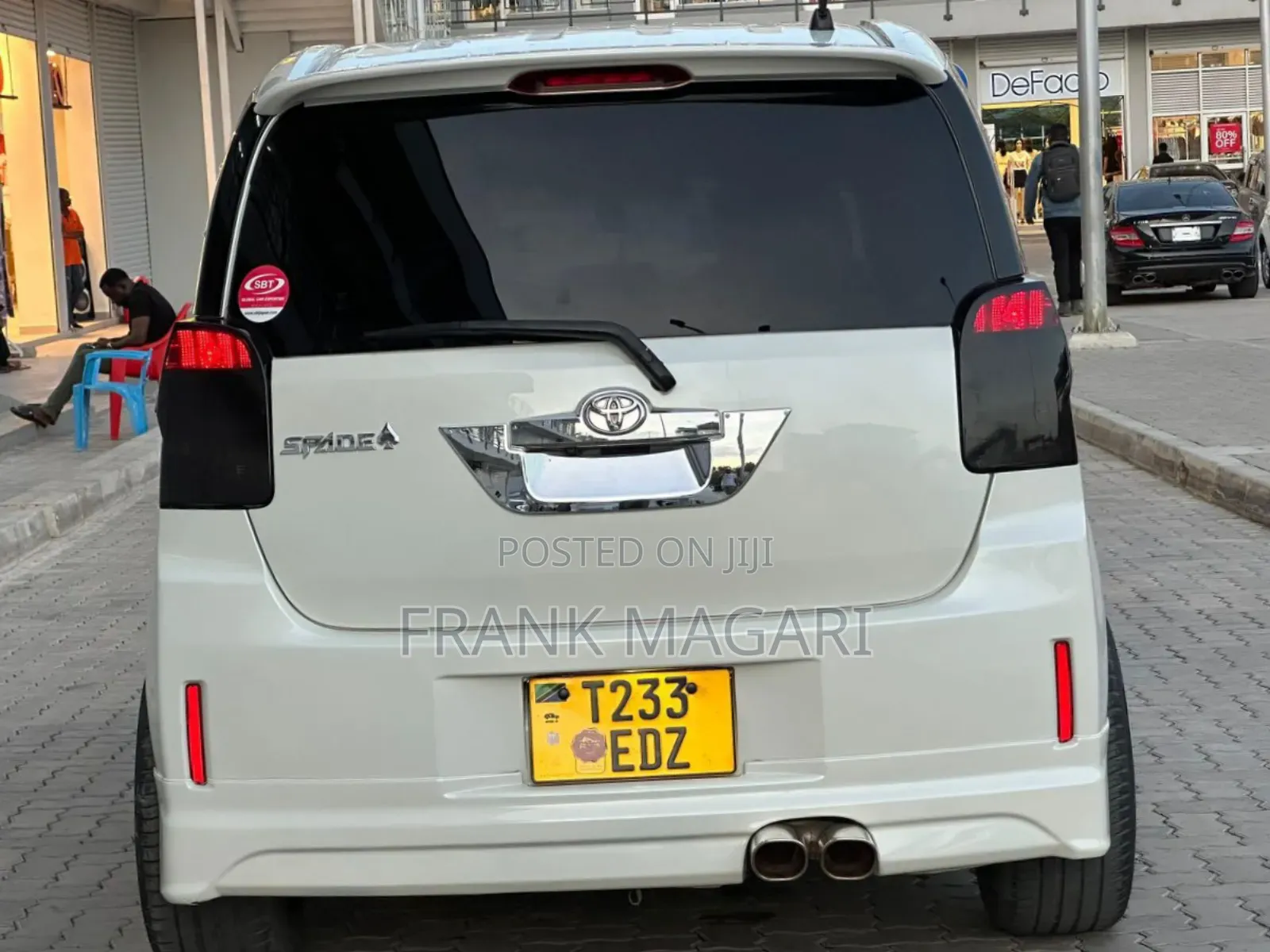 Toyota Spade 1.3 2012 White