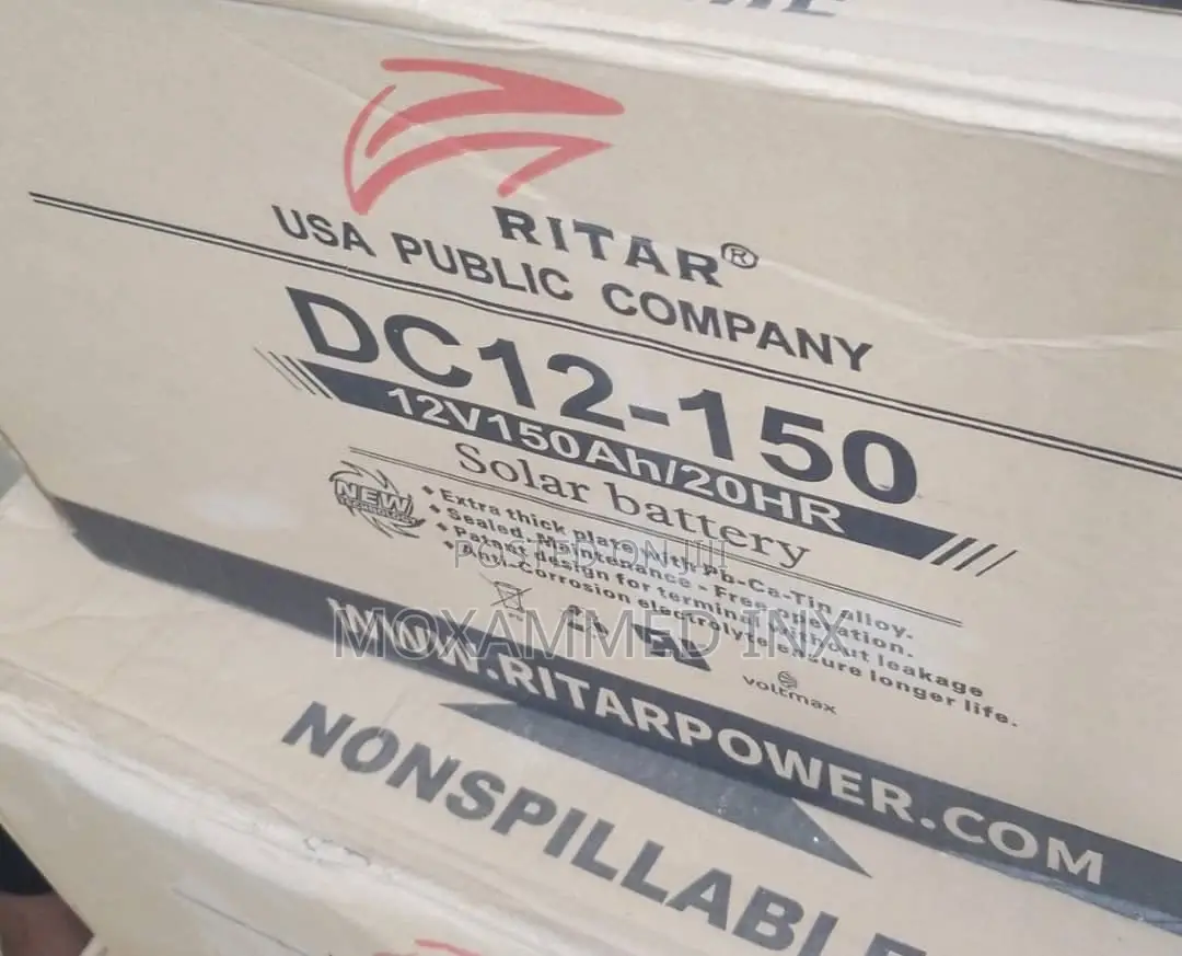 Ritar Rechargable Battery Dc 12-150