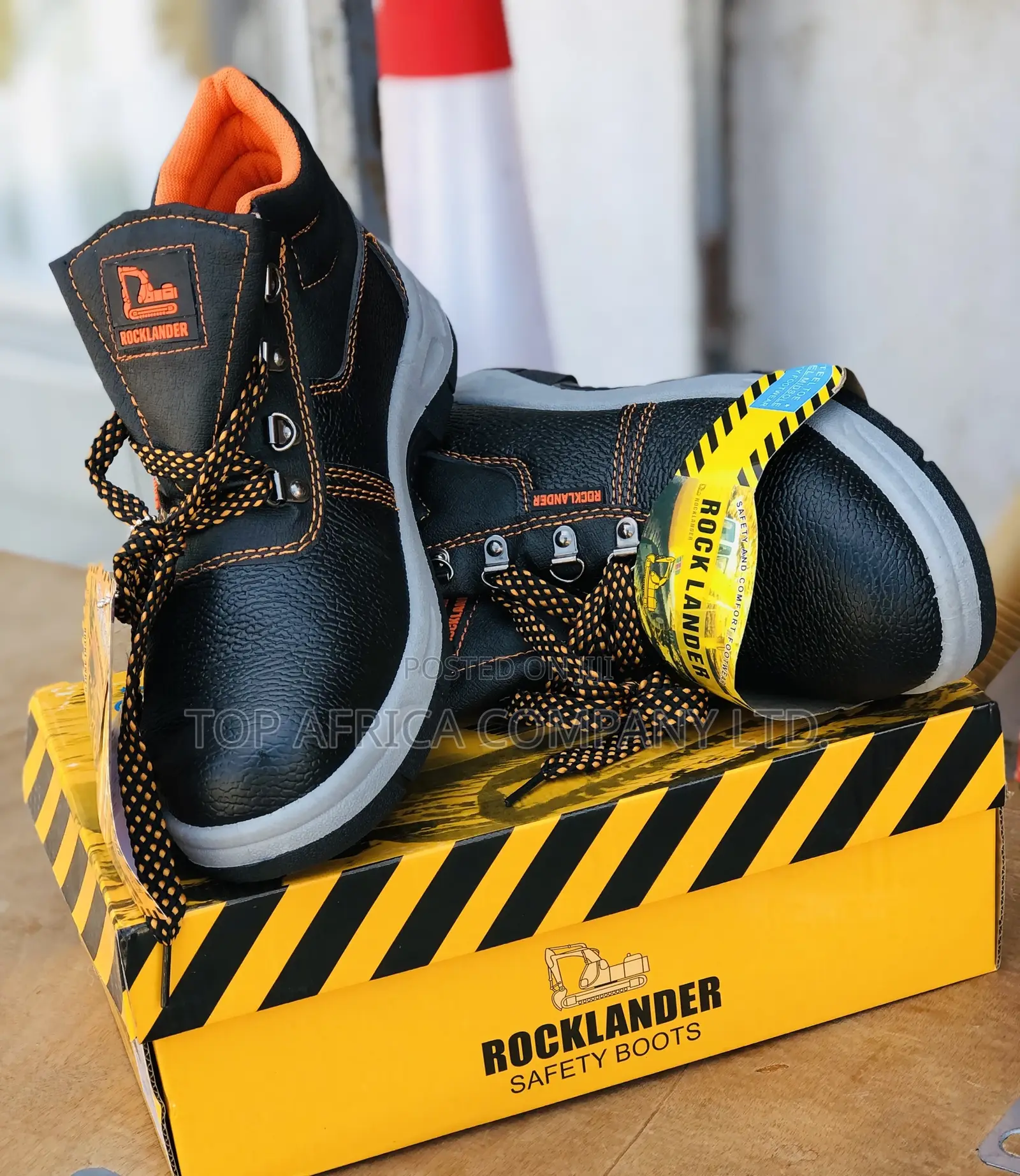 Rock Lander Safety Boots