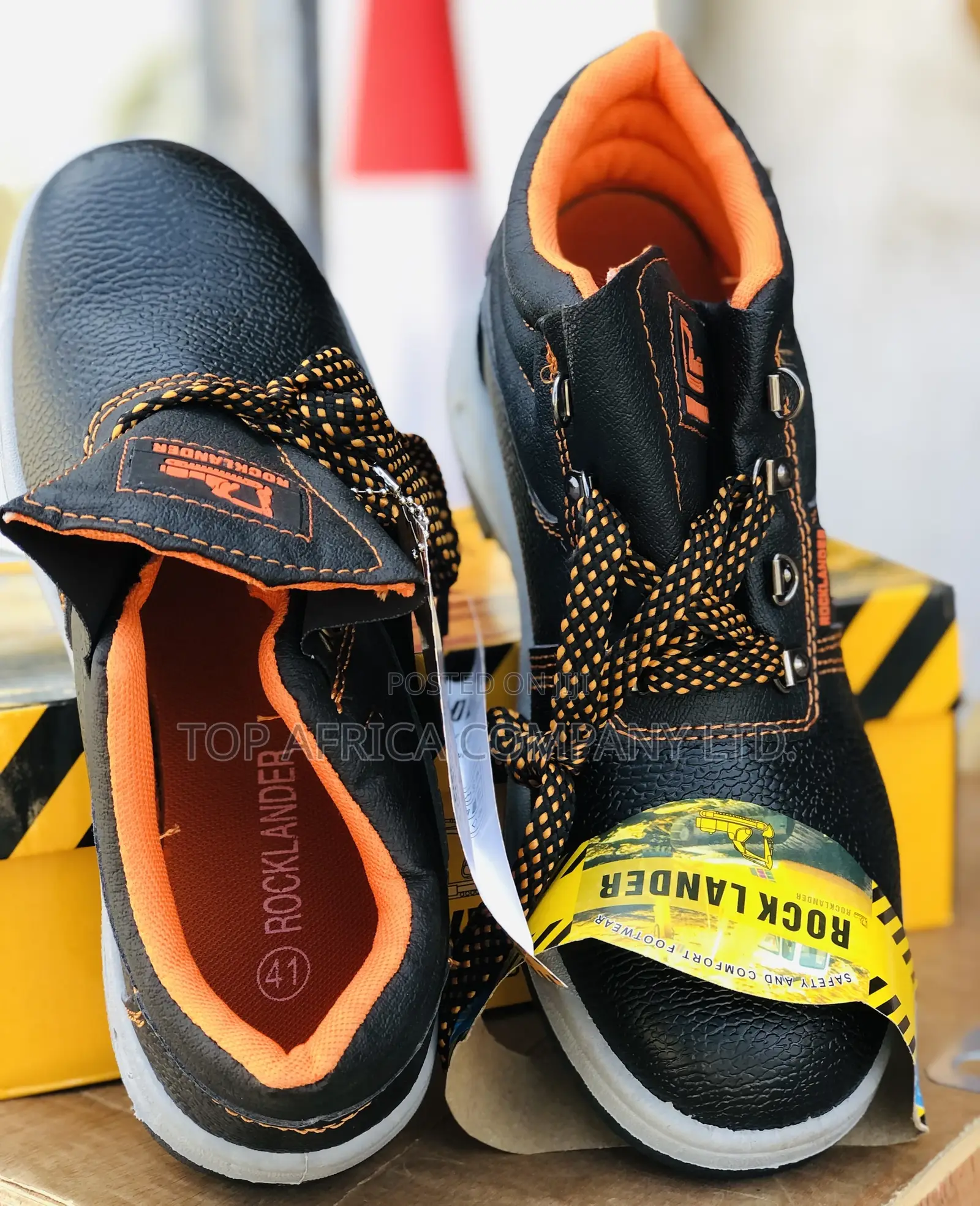 Rock Lander Safety Boots