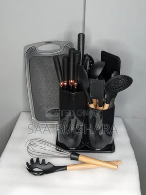 Kitchenware Set Black