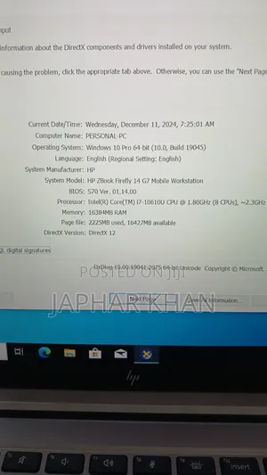 Laptop HP ZBook Firefly 14 G7 16GB Intel Core I7 SSD 512GB