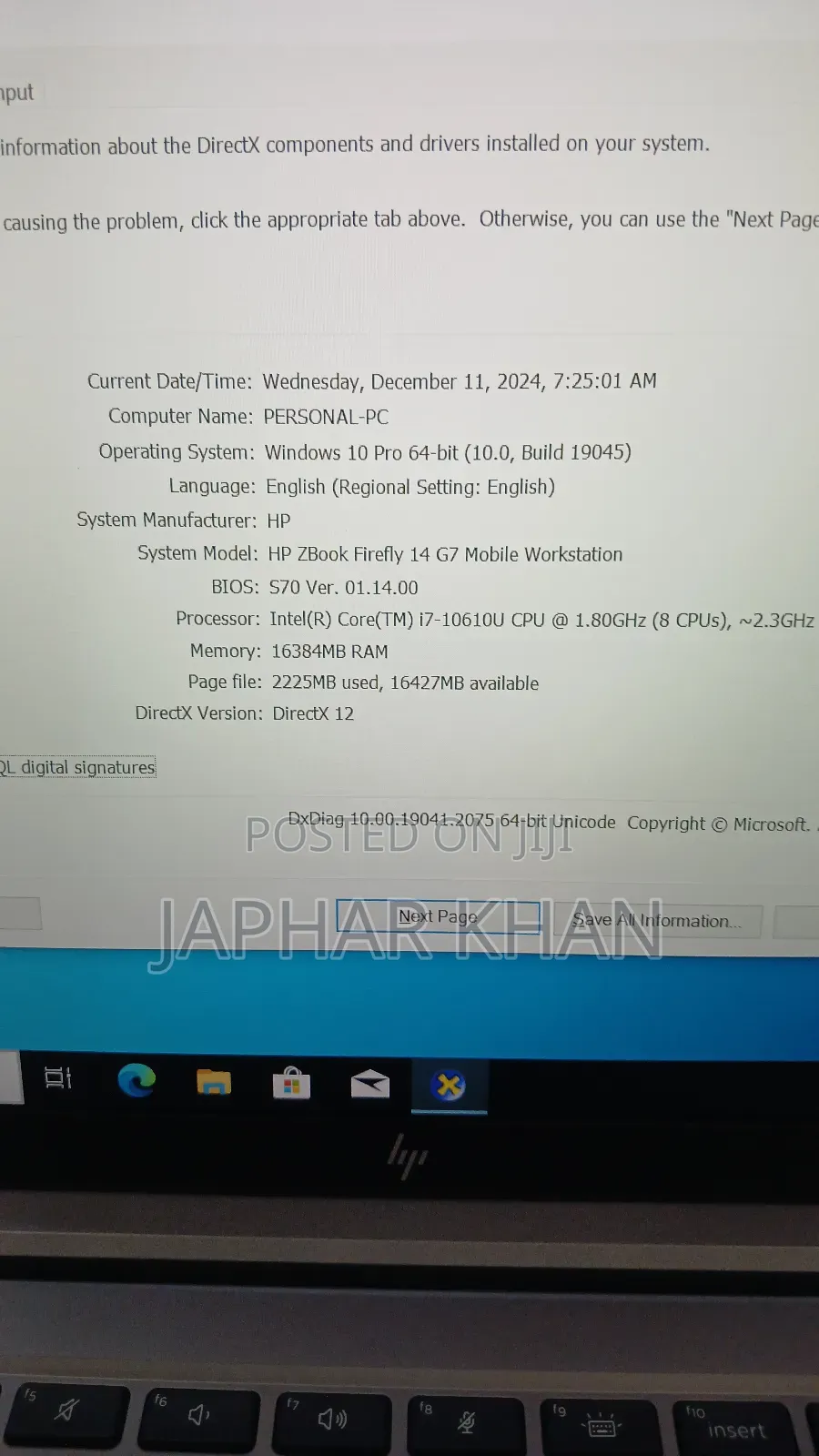 Laptop HP ZBook Firefly 14 G7 16GB Intel Core I7 SSD 512GB