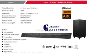 *Aiwa Soundbar Sb6035* Original From Japan * 250watts.