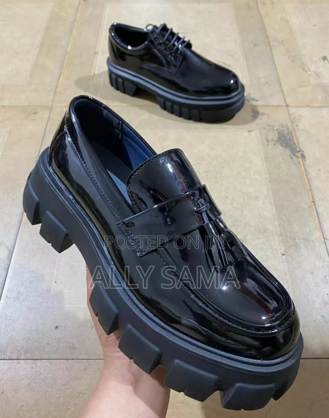 Mens Boots Loafers Black More Brand