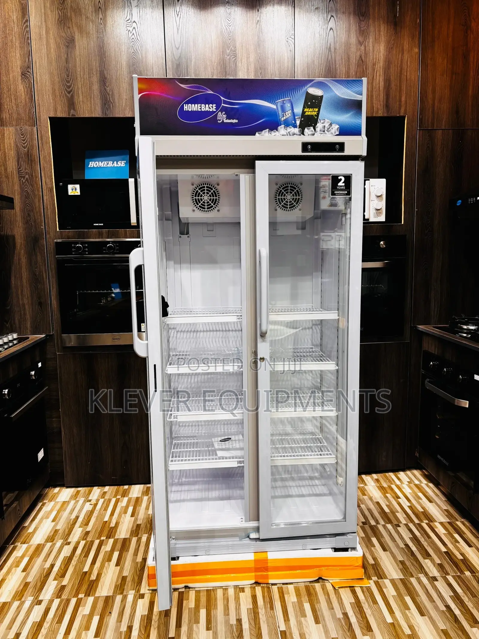 HOMEBASE 560L Showcase Fridge