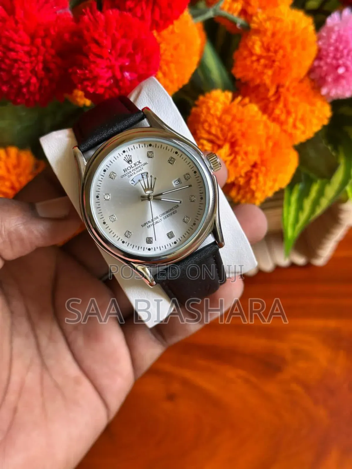 Rolex Leather Belt