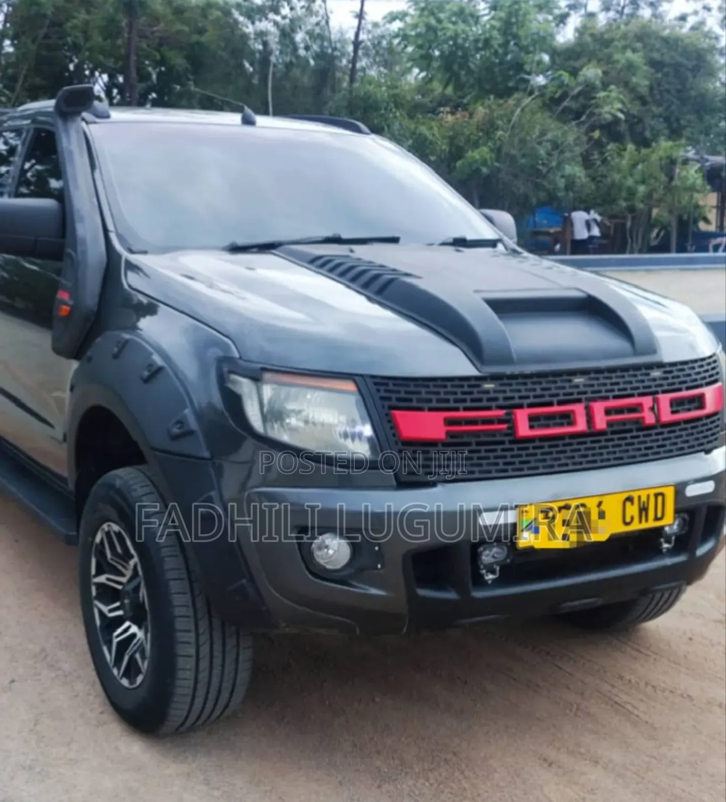 Ford Ranger Wildtrak 2014 Matt Black